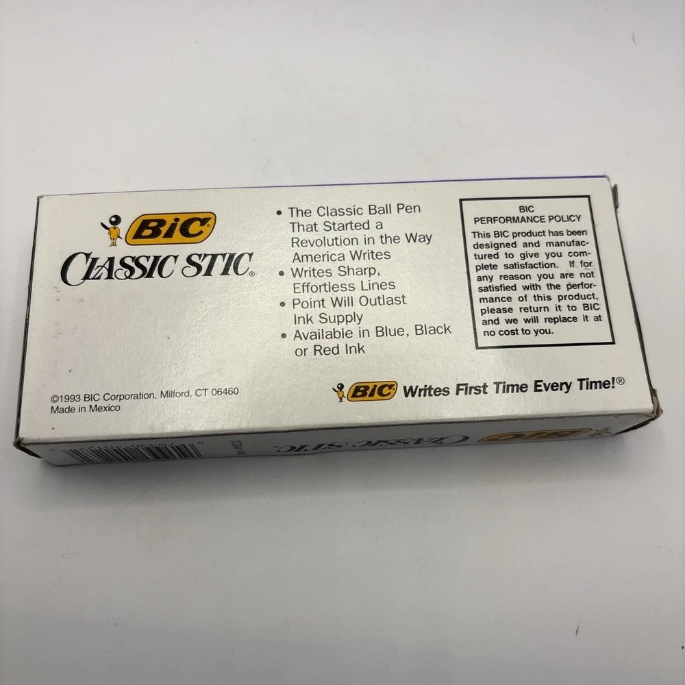 BIC boxes 12